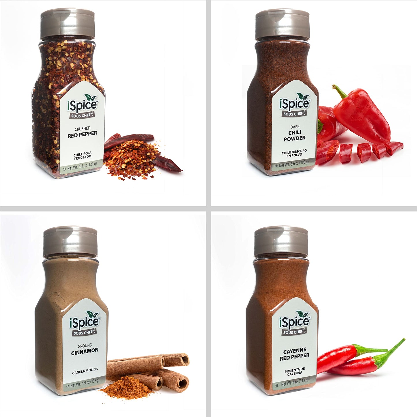 Ispice Starter Spice Set- Seasonings For Cooking, Spices And Seasonings Sets, Spices Variety Pack, Cooking Gifts For Men Home Ba