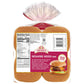 Arnold Sesame Seed Buns, 8 count, (2.0 oz each), White Hamburger Buns, 16 oz Bag