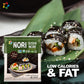 KIMNORI Sushi Nori Sea  Sheets, USDA Organic, 50 Full Size, Gluten Free, Vegan, 10 Count (Pack of 5)