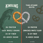 Kindling Protein Pretzels - Sea Salt | Protein-Packed Snack Size Bags | Kosher | 8-9g Protein Per Serving | No Artificial Flavor