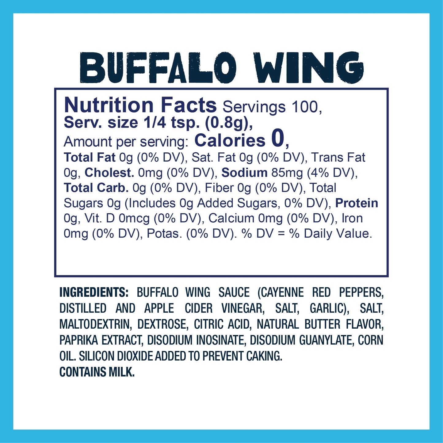 Kernel Season s Popcorn Seasoning, Buffalo Wing, 2.85 Ounce (Pack of 6)