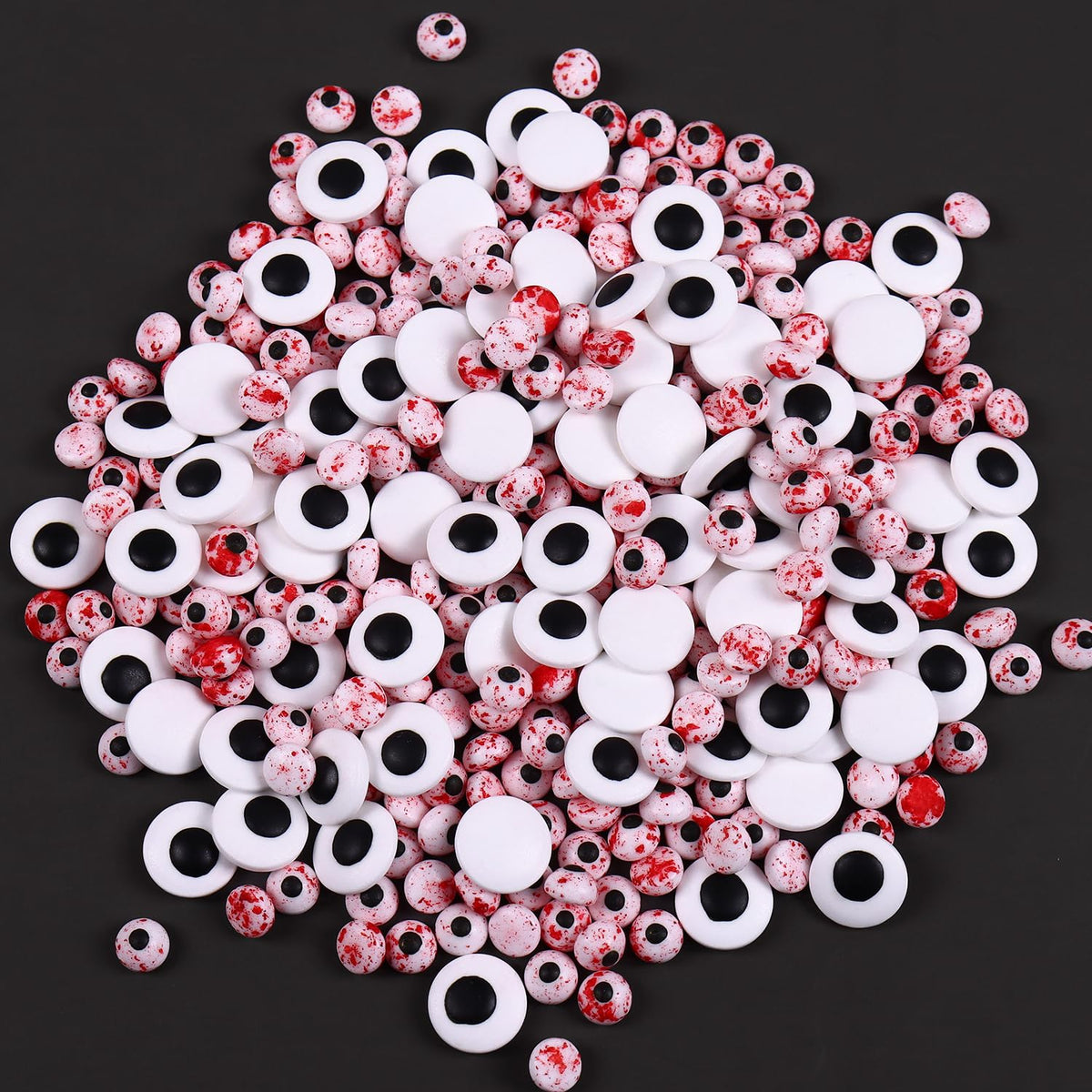 Halloween Bloody Eyeballs Sprinkles For Cake Decorating 7Oz Edible Candy Eyeball For Cupcake Cookies Ice Cream Topper Cake Sprin