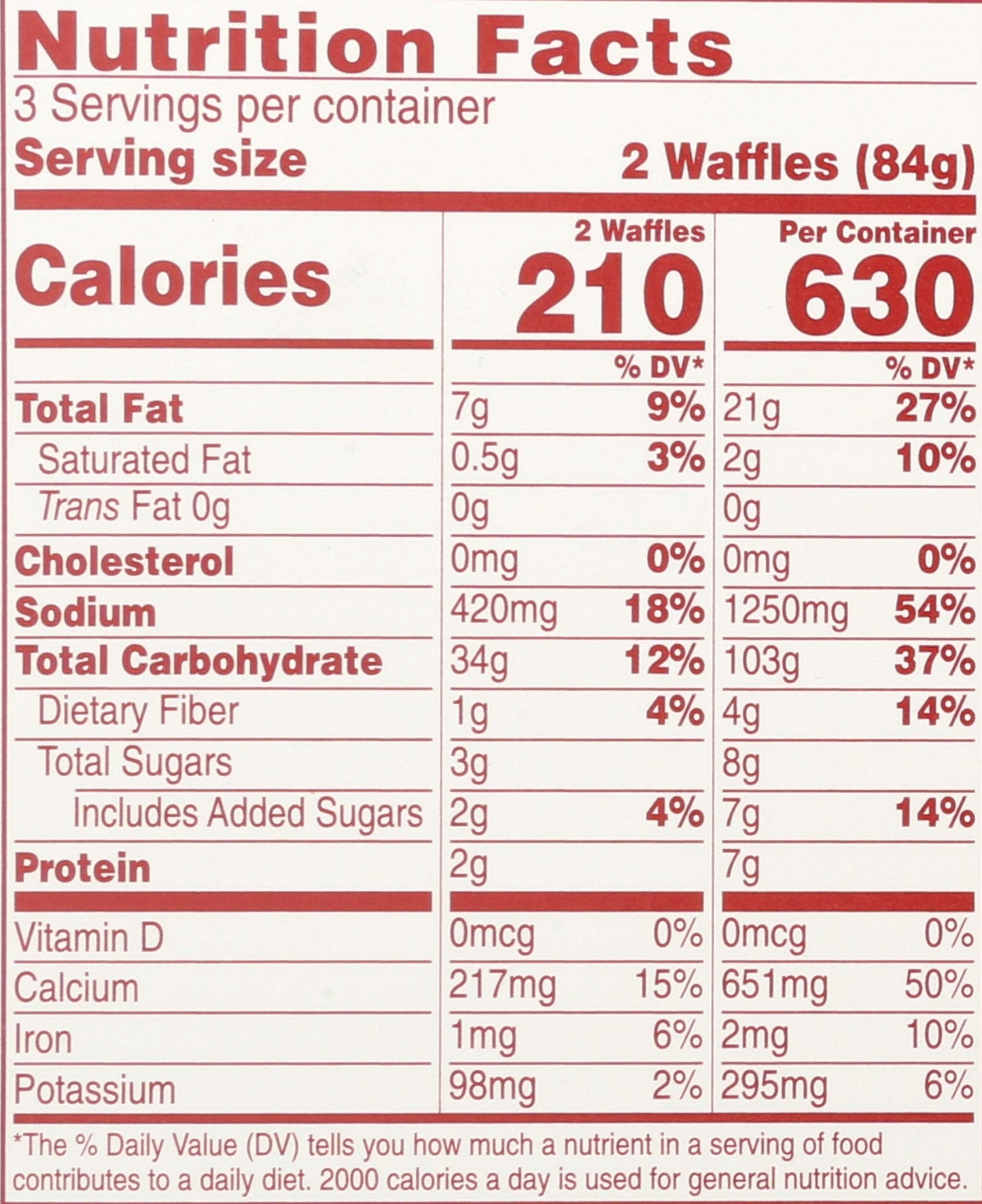 Vans Frozen Vans, Blueberry Waffle, 9 Oz