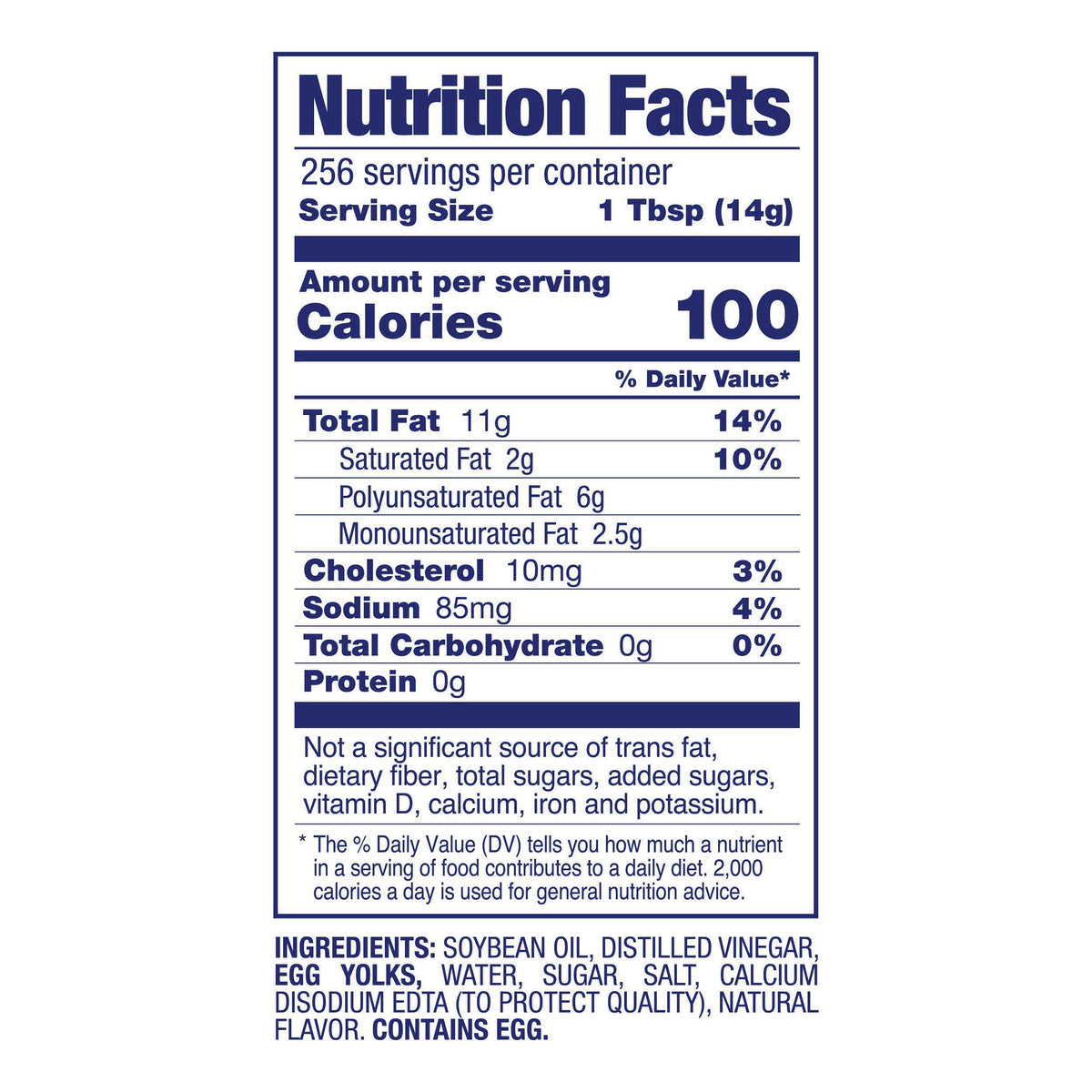 Blue Plate Real Mayonnaise, 128 Fl Oz Jar (Pack of 4)
