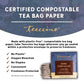 Teeccino Dark Chocolate Herbal Tea - Prebiotic Superboost, 10 Tea Bags