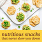Simple Mills Organic Seed Crackers, Original - Gluten Free, Vegan, Healthy Snacks, Paleo Friendly, 4.25 Ounce (Pack of 6)