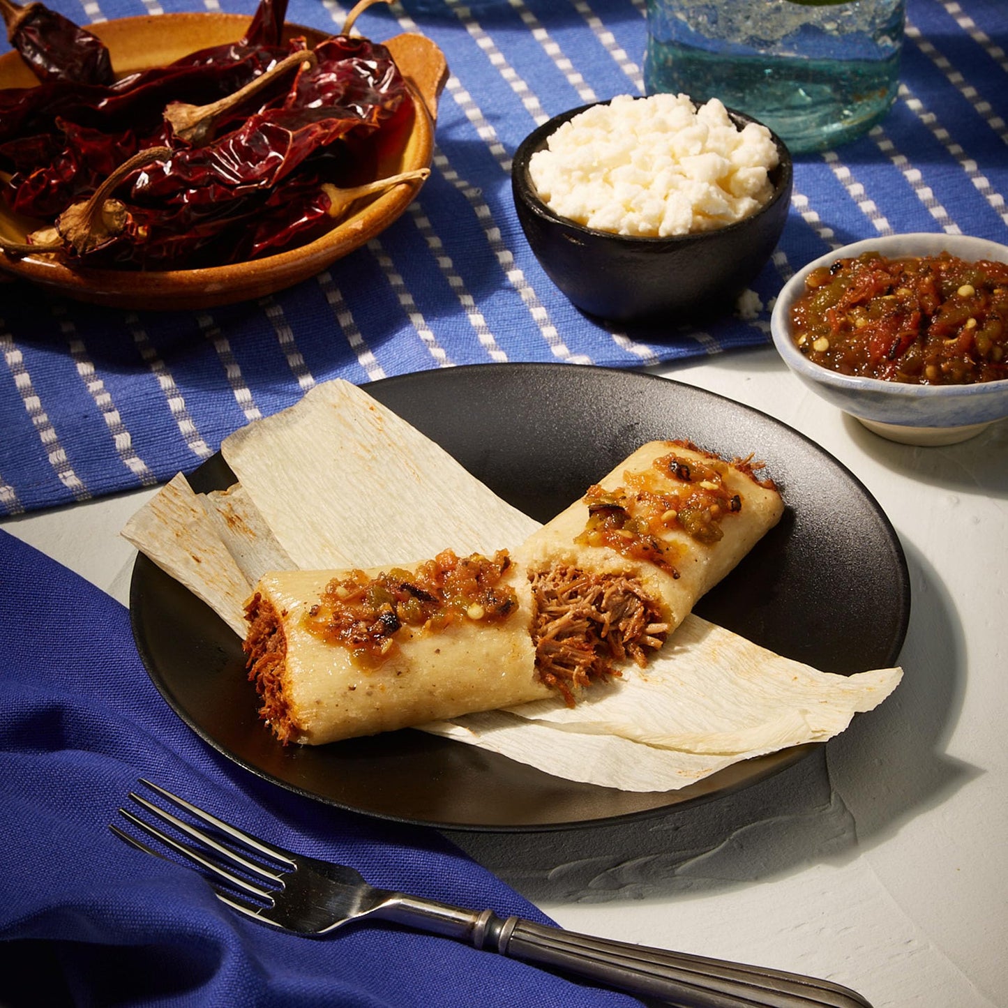 Del Real Foods Beef in Red Sauce Tamales, 6ct (24 Ounce)