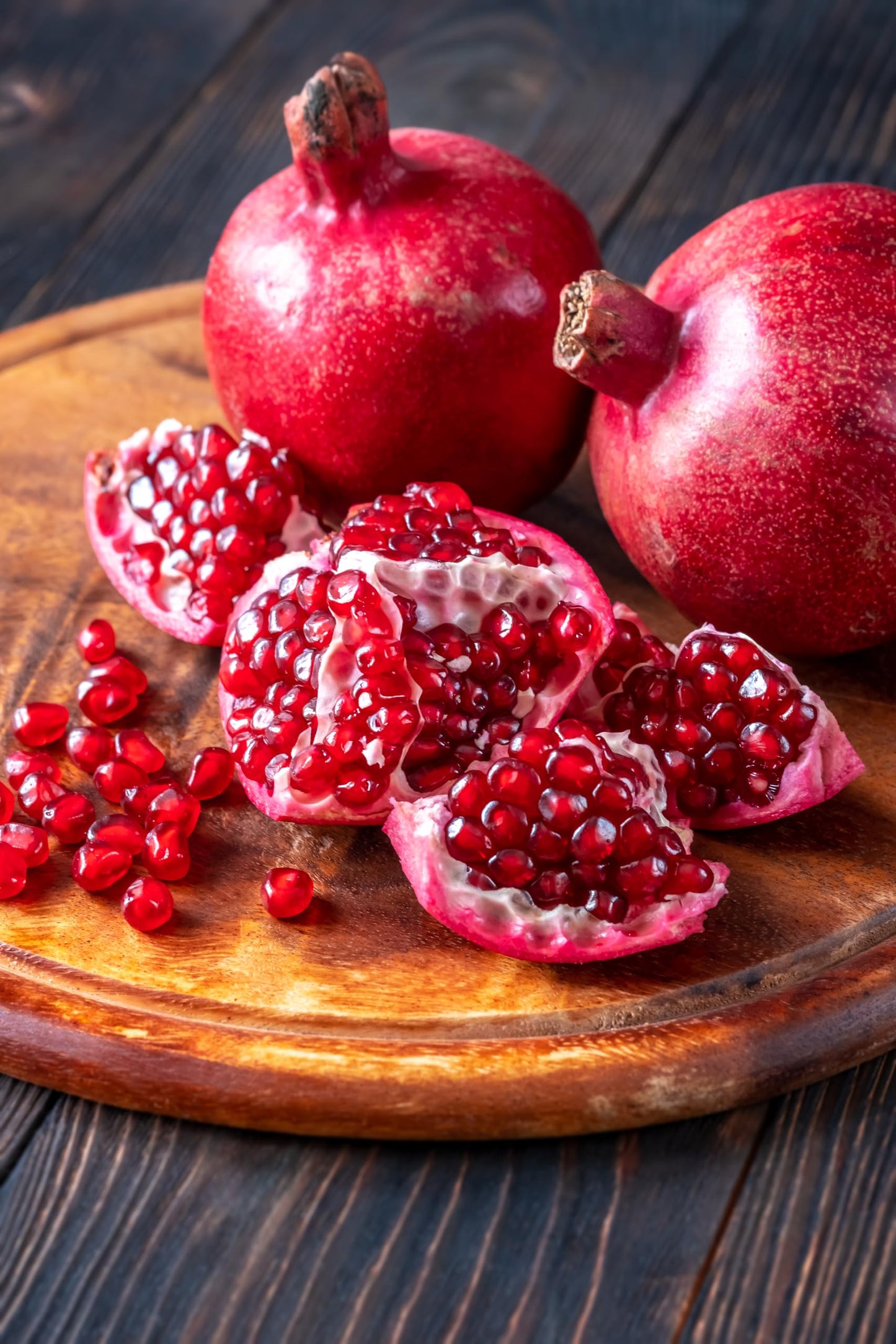 Fresh Red Juicy Pomegranate By Rawjoy Farms, 1 Pound