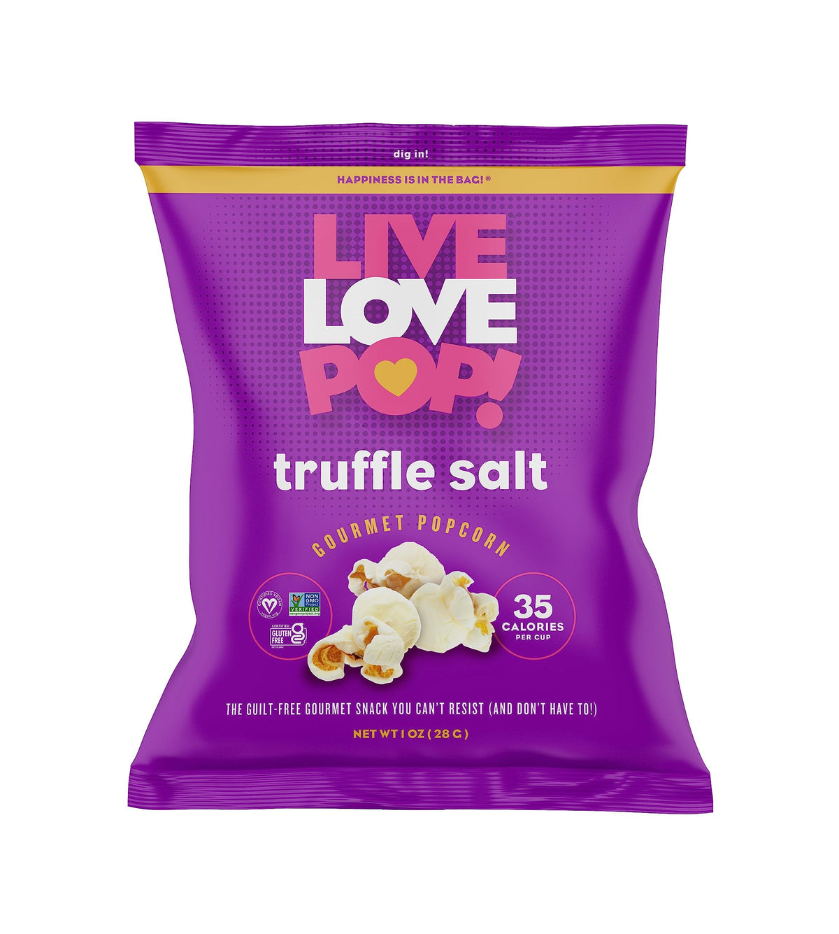 Live Love Pop Truffle Salt Popcorn 1.0 oz. (24 pack)