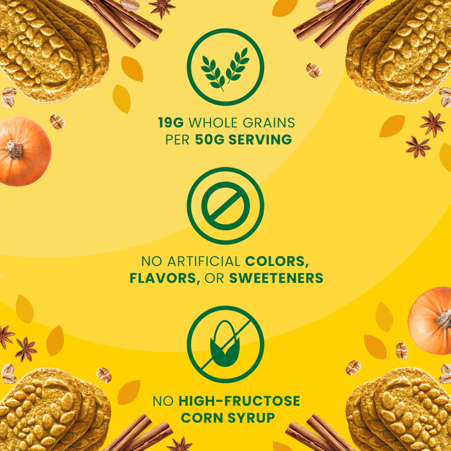 belVita Breakfast Bars Biscuits, Pumpkin Spice, 30 Total Packs, 6 Boxes (4 Biscuits Per Pack)