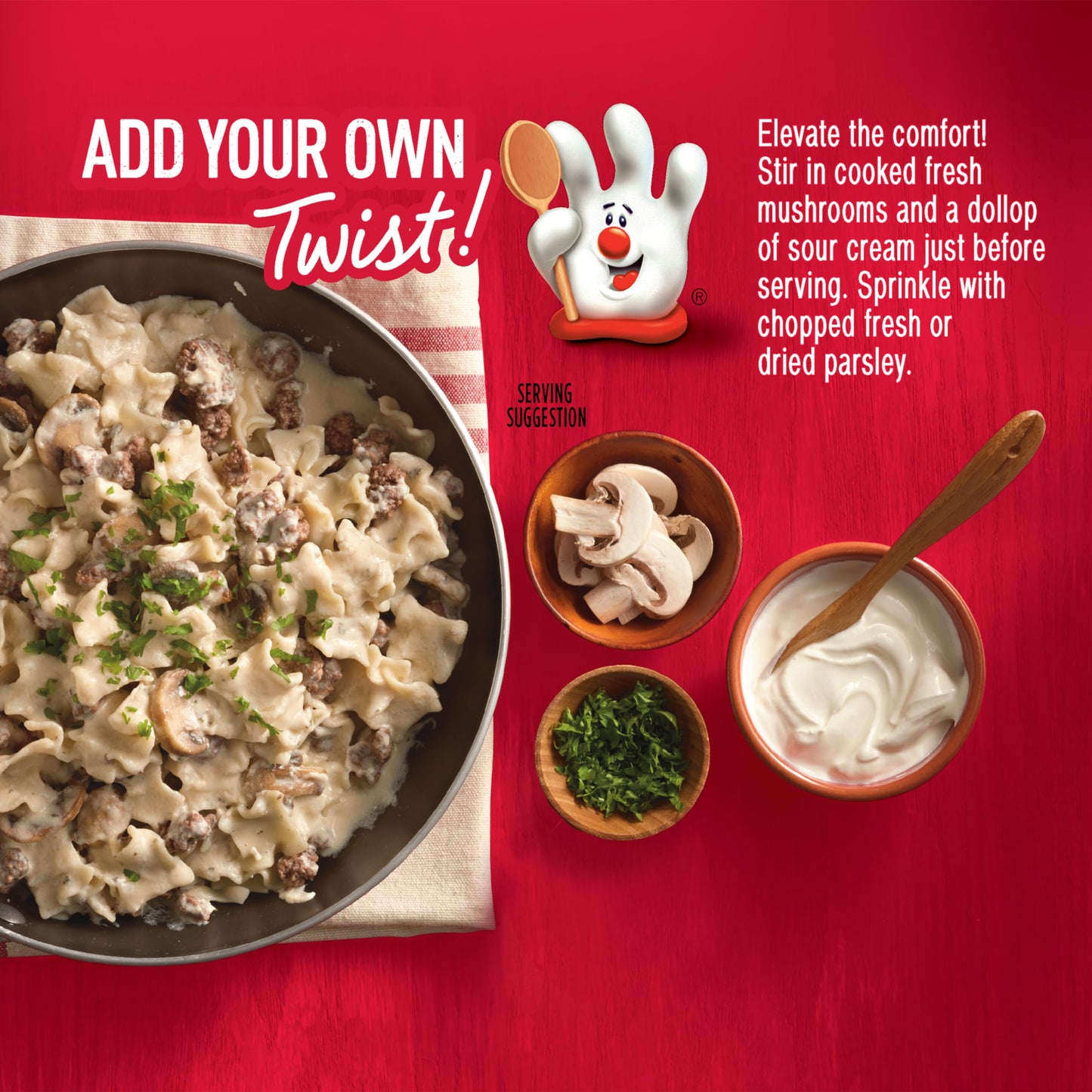 Hamburger Helper Pasta Stroganoff, 6.4 Ounces, 12 per Case.