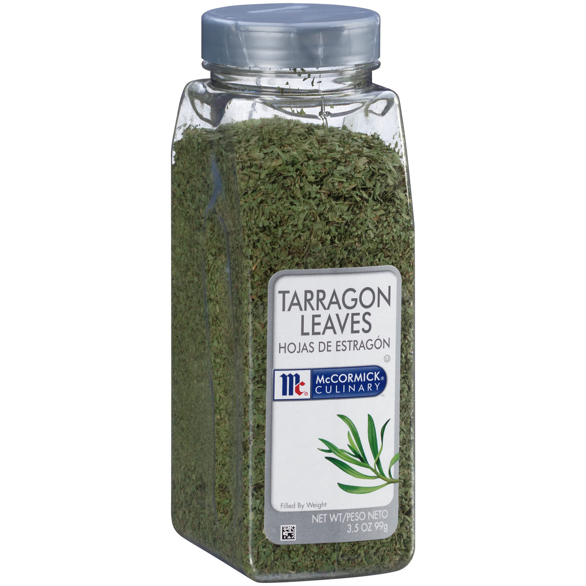 McCormick Culinary Dried Tarragon Leaves, 3.5 oz - Perfect for Sauces, Salads, Dressings, and Marinades