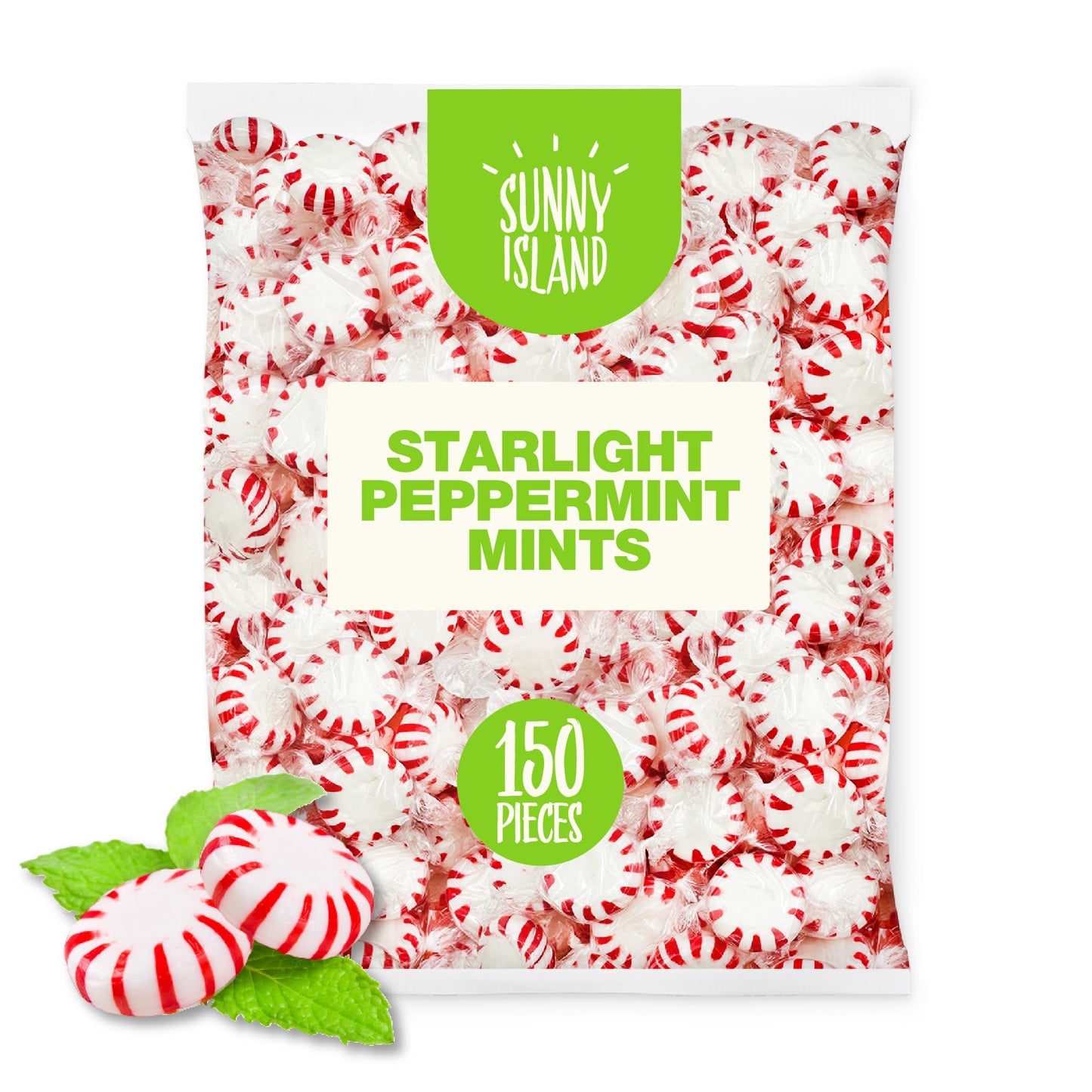 Starlight Peppermint Mints | 2 Pound Bag | Hard Candy