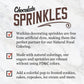 Watkins Chocolate Decorating Sprinkles, No Artificial Dyes, Kosher, 3.5 Ounce, 2-Pack
