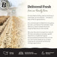 Belmont Peanuts Gourmet Honey Roasted Peanuts, 25 oz, 8 Simple Ingredients, No Preservatives, 6g Protein Snack