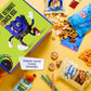 I Am Snacky - Halloween Trick Or Treats Snack Box Care Package + Greeting Card - Snacky'S Festive Faves (45 Count) Birthday Swee