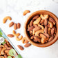 Almonds And Cashews Mix, 4 Pounds – Dry Roasted Nuts With Himalayan Salt, Protein Rich Trail Mix, Healthy Vegan Snack, No Oils And Preservatives, Good Source Of Fiber. Bulk