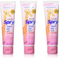 Spry Xylitol Baby Toothpaste, Natural Toddler Toothpaste, Fluoride Free Toothpaste For Kids, Xylitol Toothpaste For Kids Age 3 Months And Up, Tooth Gel Bubble Gum 2 Fl Oz (Pack Of 3)