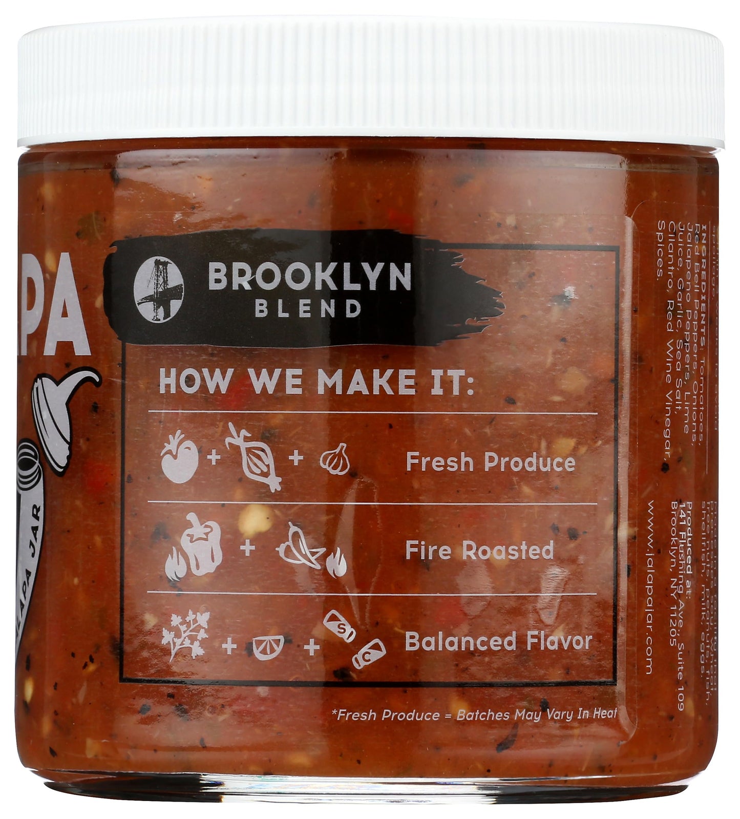 Jalapa Jar Brooklyn Blend Medium Salsa, 16 Oz