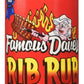 Famous Dave'S Rib Rub - 5.5 Oz