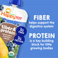 Happy Tot Organics Stage 4 Baby Food Pouches, Gluten Free, Vegan Snack, Fiber & Protein Fruit & Veggie Puree, Pears, Blueberries & Spinach, 4 Ounce (Pack Of 16)