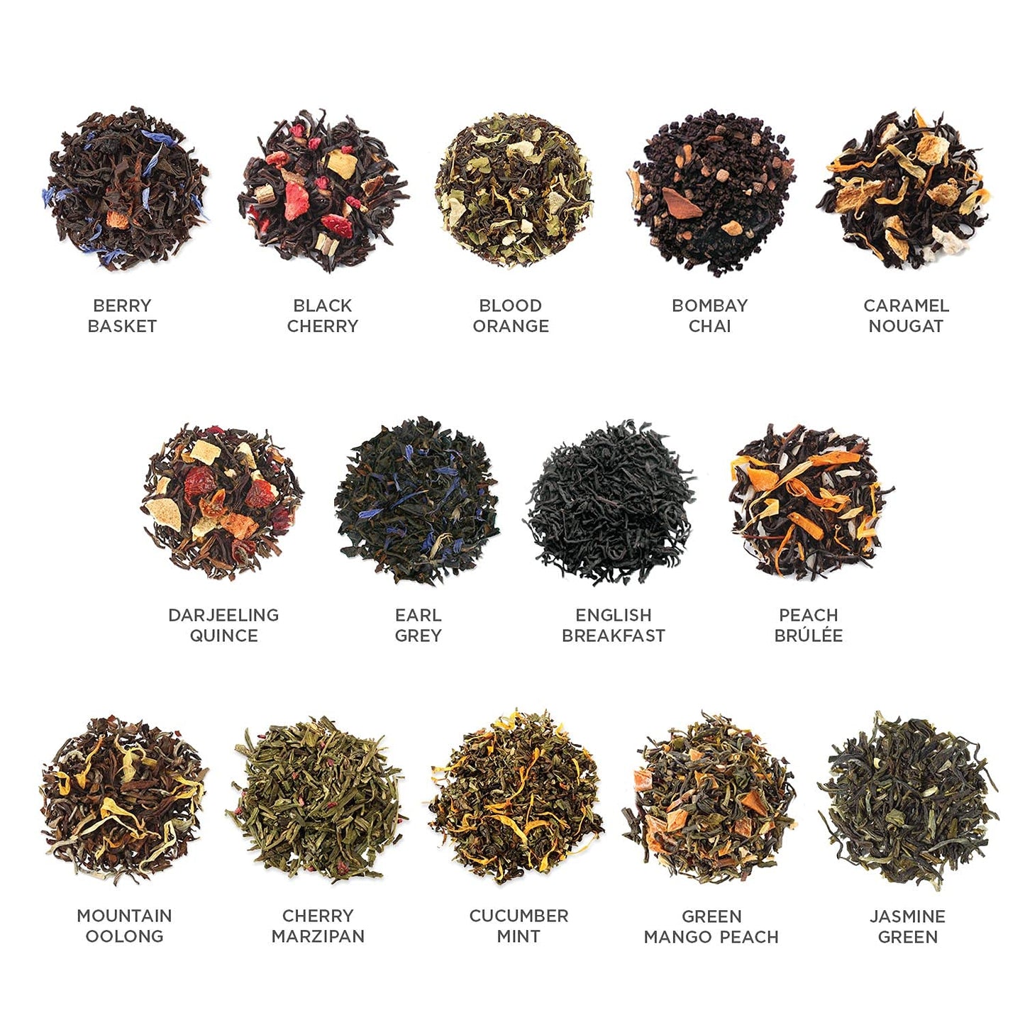 Tea Forte Classic Assortment Loose Leaf Tea Gift Set, 28 Count Single Serve Pouches, Assorted Blends
