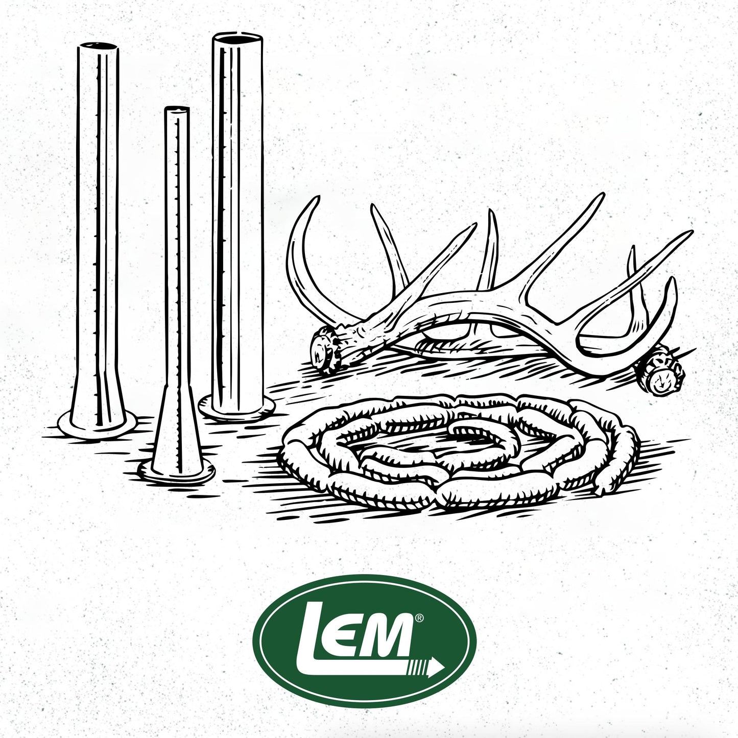 LEM Products Clear Smoked Collagen Casings  19mm  Edible Sausage Casings  Stuffs Approximately 16 Pounds Per Pack  Great for Snack Sticks  Hot Dogs  Metts  Andouille  Brats  and More  2-Pack