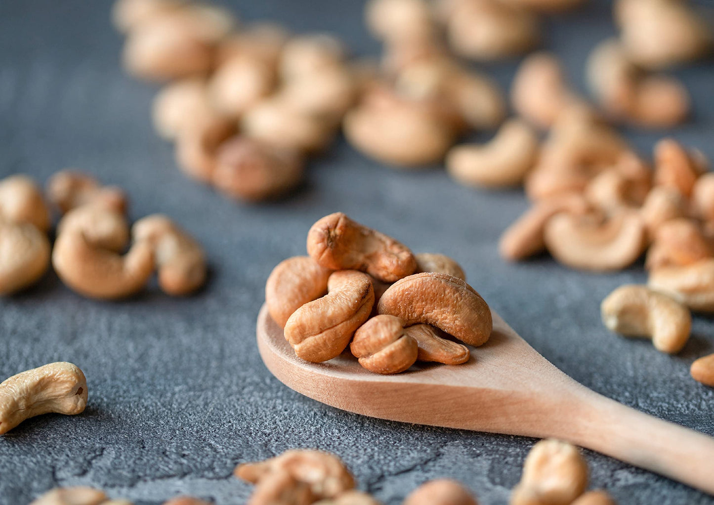 Food To Live Organic Dry Roasted Whole Cashews With Himalayan Salt, 8 Oz Non-Gmo, Oven Roasted And Lightly Salted Nuts, No Oil A