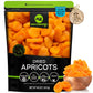 Sun Dried Turkish Apricots, No Sugar Added (48Oz - 3 Lb, Bulk) Packed Fresh In Resealable Bag - Sweet Fruit Snack Treat - Health
