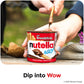 Nutella & Go! Hazelnut Spread with Breadsticks, 1.8 oz (Pack of 4), On-the-Go Snack Cups
