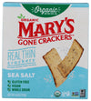 Marys Gone Crackers Organic Sea Salt Real Thin Crackers,