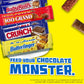 Crunch, Bulk 18 Count, Milk Chocolate and Crisped Rice, Full Size, Individually Wrapped Candy Bars, Halloween Candy, 1.55 oz Eac