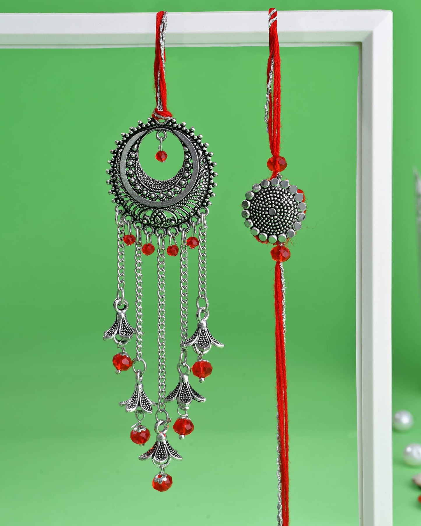 Rakhi For Bhaiya Bhabhi Rakhi Gift Pack Lumba Rakhi Set Dry Fruits Combo Pack Rakhi For Bhabhi Rakhi With Dry Fruits Red L10 Tra