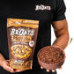 BrOats High Protein Oatmeal With 30g Of Protein Per Serving - Protein Packed Gluten Free Delicious Tasting High Protein Oats (Pack of 1  Nutty Chocolate)