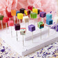 Espeez Hard Candy Cube Lollipop Suckers, Assorted Flavors, 48 Count, Individually Wrapped, Old Fashioned Square Party Pops