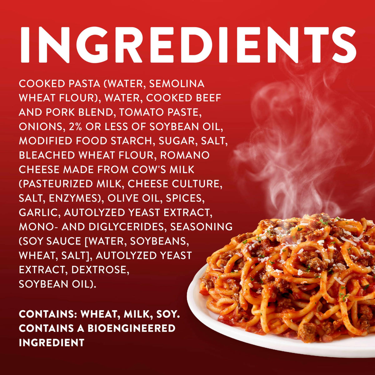 Stouffers Spaghetti with Meat Sauce Frozen Meal, Pasta