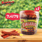2 Pack BETAMEX Tamarrico Candy Tamarind Flavor Sticks 50 Pcs 1kg/2.2pounds - Mexican Candy - Chili and Tamarind - Spicy Flavor