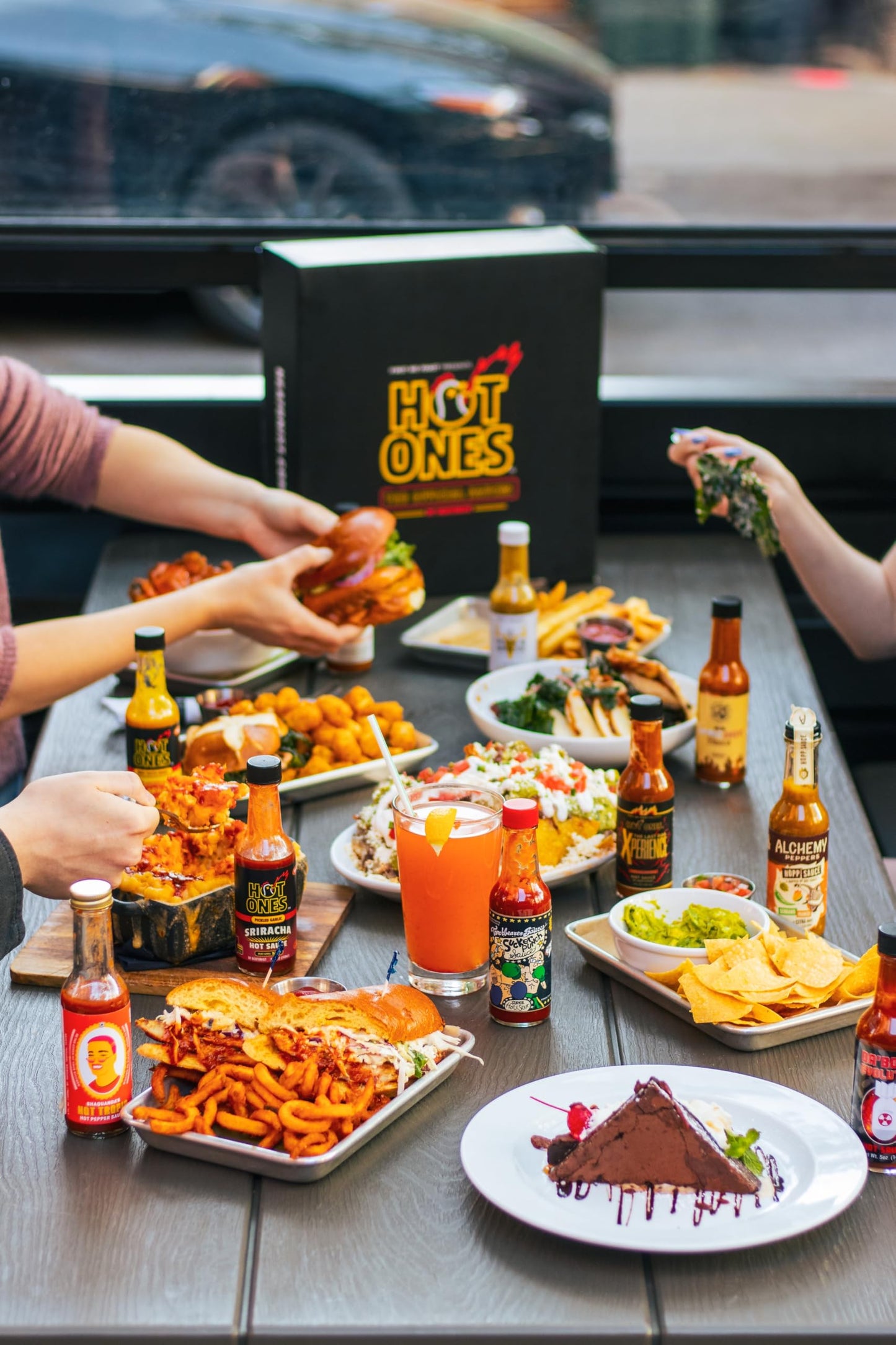 Hot Ones Hot Sauce Challenge Set - Season 27 Heat - Hot Sauces Gift Set - Variety Pack - Made With Natural Ingredients - Unique Small Batch Sampler - 5 Fl Oz Bottles (3-Pack)