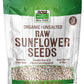 NOW Foods, Certified Organic Sunflower Seeds, Raw and Unsalted, Source of Fiber and Vitamin E, Hulled for Great Taste, Certified
