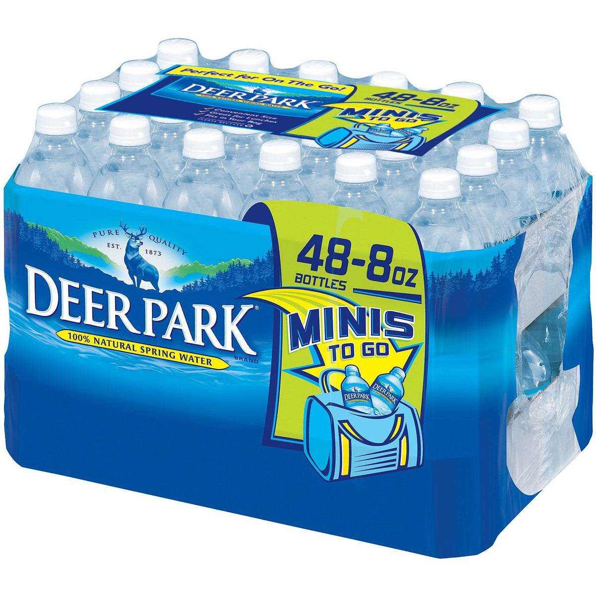 Deer Park Natural Spring Water (8 Fl. Oz. Bottles, 48 Ct.) (Pack Of 2)