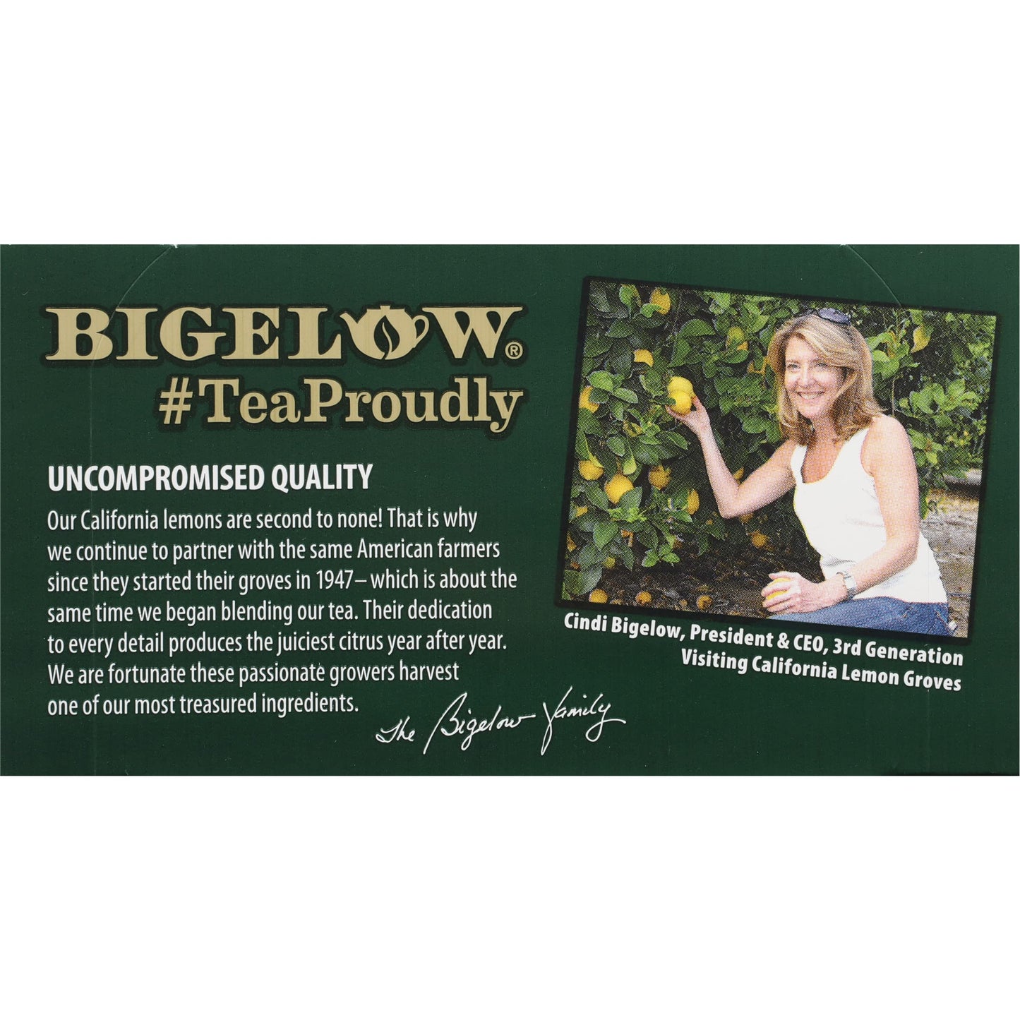 Bigelow Tea Grn Lemon 20Bg (Pack Of 3)