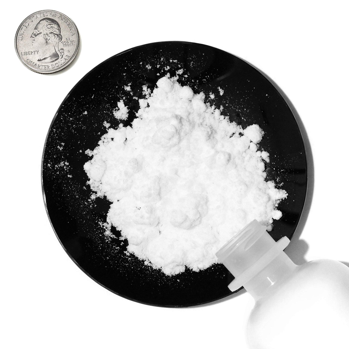 Loudwolf Rochelle Salt Fine Powder, 99.9% Pure USP Food Grade, 1 Pound in 4 Bottles