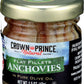 Crown Prince Flat Fillets of Anchovies in Olive Oil, 1.5 Oz
