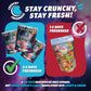 Cosmic Freeze Jolly Craters Dried Candy, Crunchy Dry Candy For Mix-In Snacks Dried, Gluten-Free, Made In Usa, 1.0 Oz, 3-Pack