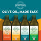 Pompeian Made Easy Sauté Olive Oil, Pan Cooking, Perfect For Sautéing Foods Such As Vegetables And Stir-Fry, American Heart Association Certified, Non-Allergenic, Non-Gmo, 16 Fl Oz (Pack Of 1)