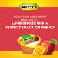 Mott's Mango Peach Applesauce, 4 oz Cups, 72 Count (12 Packs of 6)