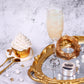 (10G) Edible Glitter For Cakes, Cocktails, Drinks - Iridescent White Edible Glitter Bulk - 100% Food Safe Cake Luster Dust Edibl