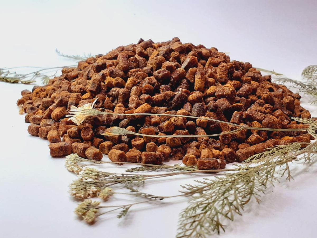 Fresh Organic Bee Bread, Naturally Fermented Pollen, Perga, 250g., 2021 Harvest