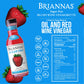 Briannas Sugar Free Rich Poppy Seed Dressing & Blush Wine Vinaigrette, 12 oz. Bottles, Gluten Free, Kosher, Pack of 3