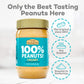 Crazy Richards Creamy Peanut Butter, 100% Natural, Non-GMO, Gluten-Free, 16 Ounce Jars (Pack of 6)